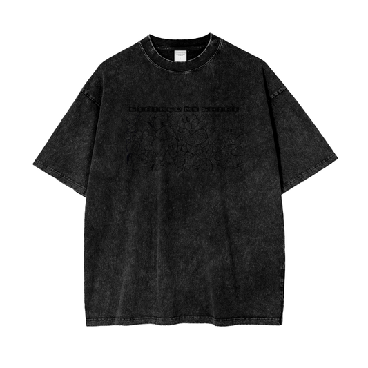 Stained Snow Washed Oversized T-Shirt